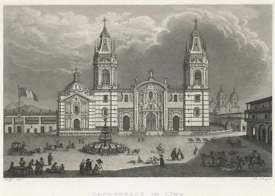 Grafik, Kathedrale in Lima