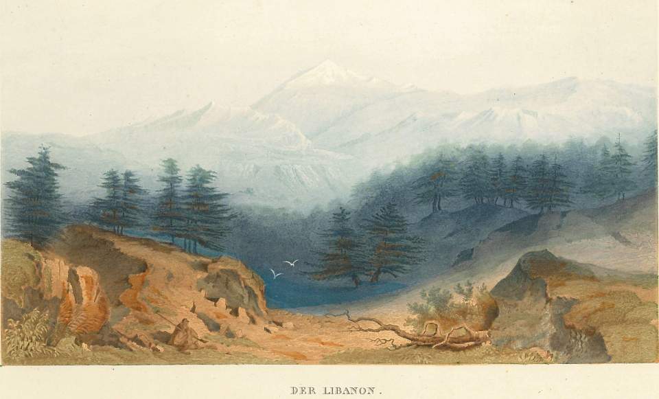 Grafik, Der Libanon