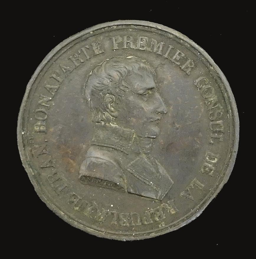 Medaille Frieden von Luneville zwischen Napoleon I. und den Alliierten