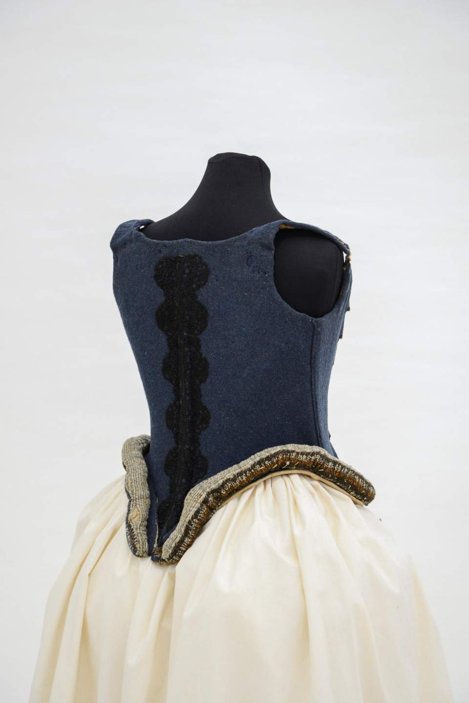 Trachtenmieder einer Toggenburger Tracht, Damenmieder, Schnürmieder, Corsage, Taille, Oberteil