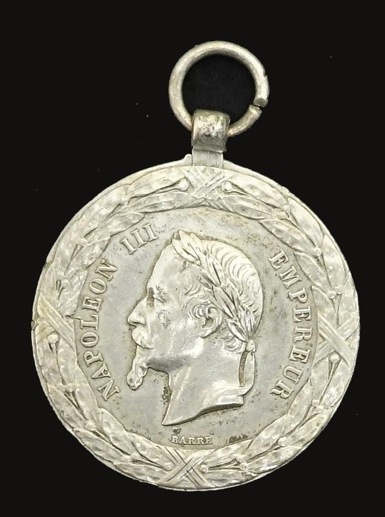 Medaille Mexikanische Expedition Napoleon III.