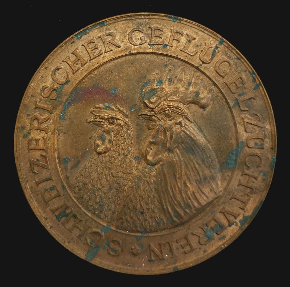 Medaille Geflügelausstellung in Zürich