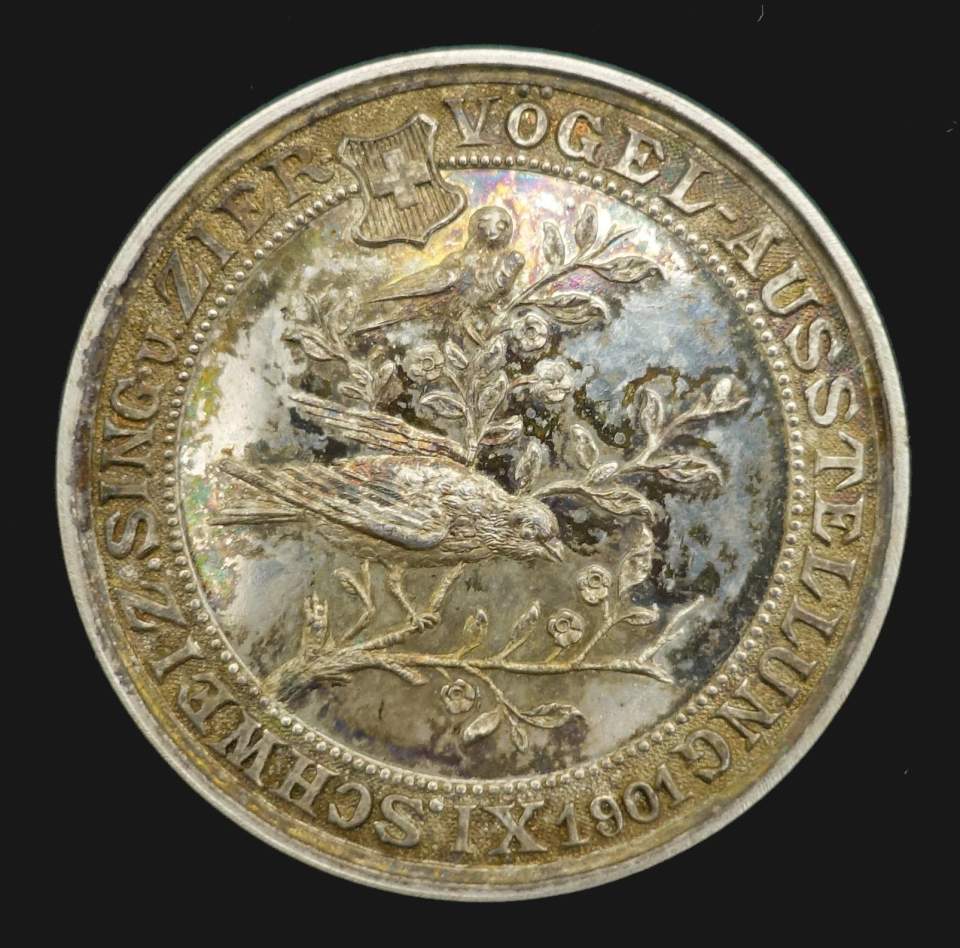 Medaille Schweizerische Sing- und Ziervögel-Ausstellung, Luzern