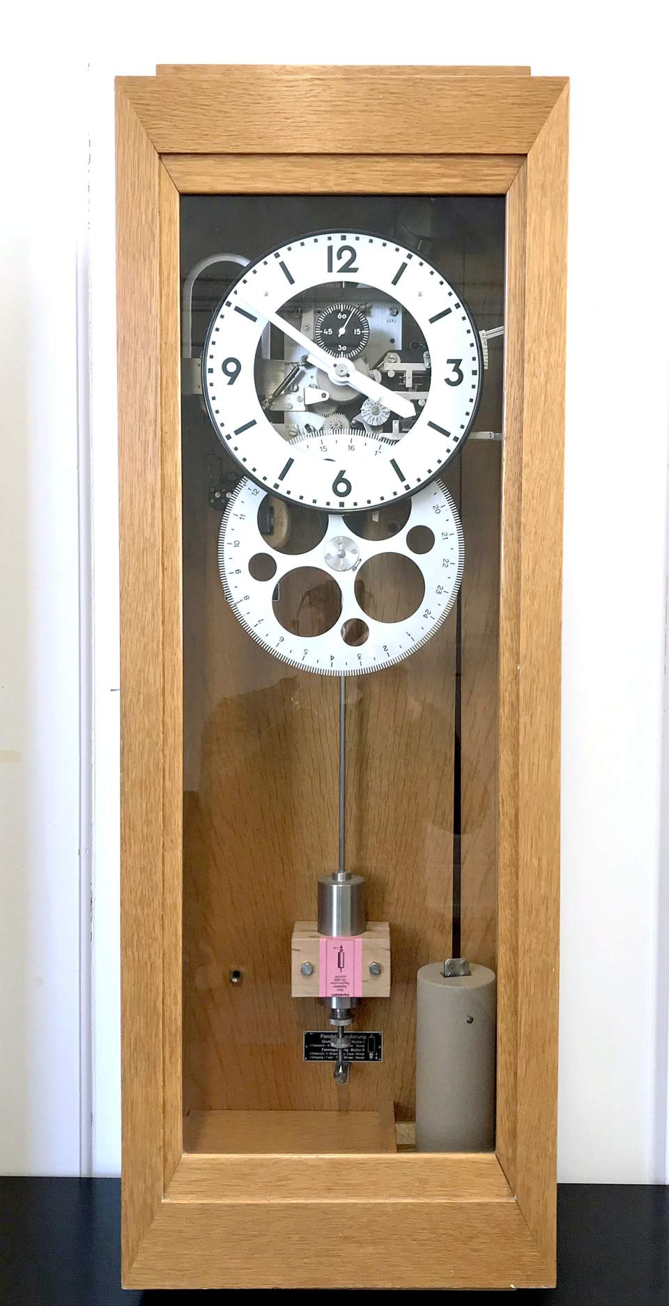 Elektromechanische Hauptuhr System Inducta, Mutteruhr, Stempeluhr