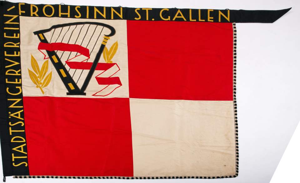 Fahne des „Stadtsängerverein-Frohsinn“, 1935