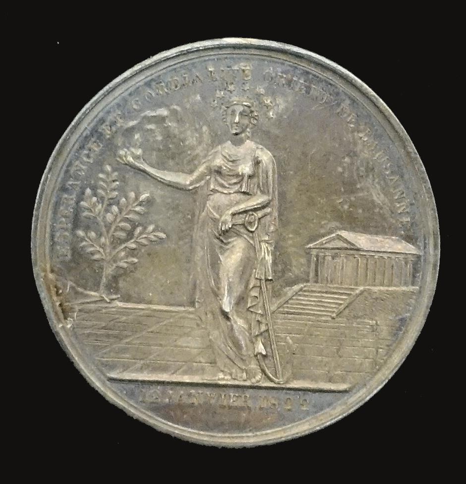 Medaille Schweizer Freimaurer, Lausanne