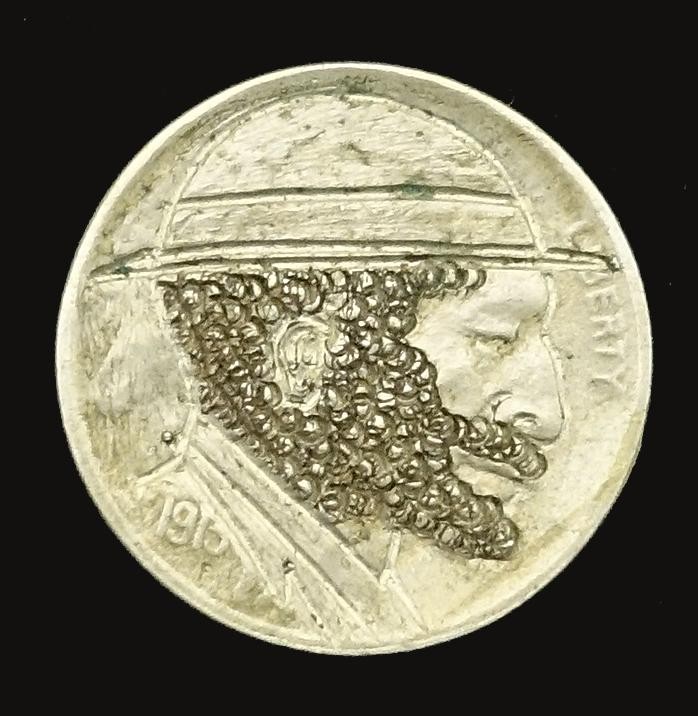 Spottmedaille a. d. Juden in USA