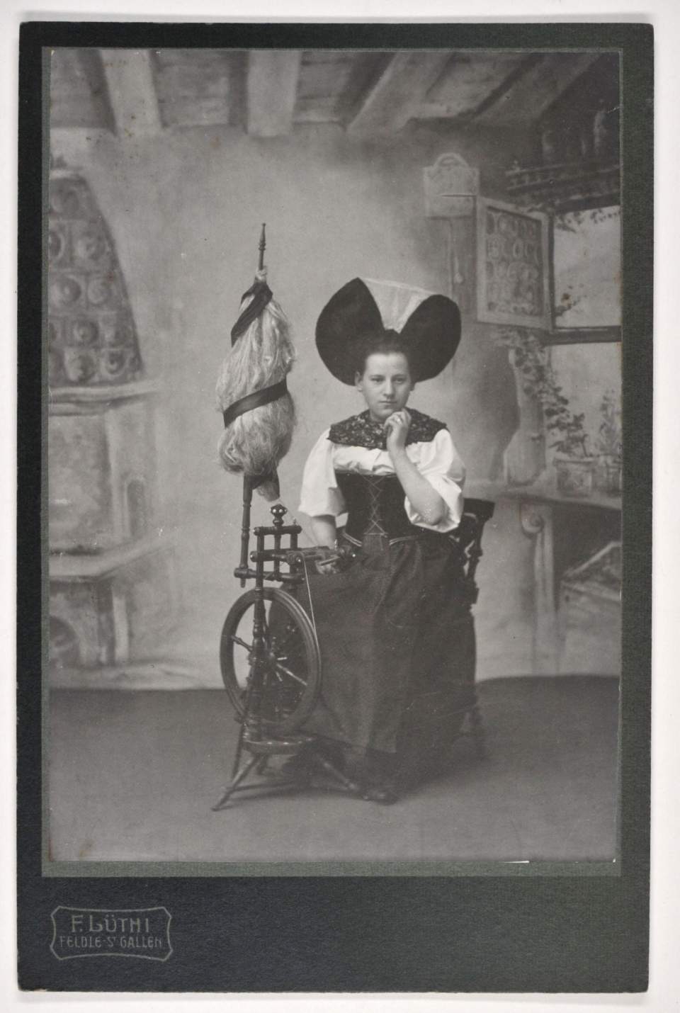 Foto von Elise Scheible in Tracht