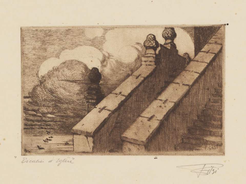Kirchentreppe / Escalier d'Eglise 