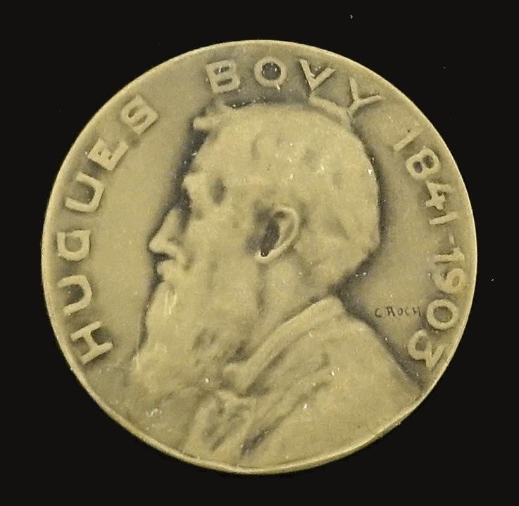 Hugues Bovy, Medailleur, Bildhauer, Numismatische Gesellschaft, Genf