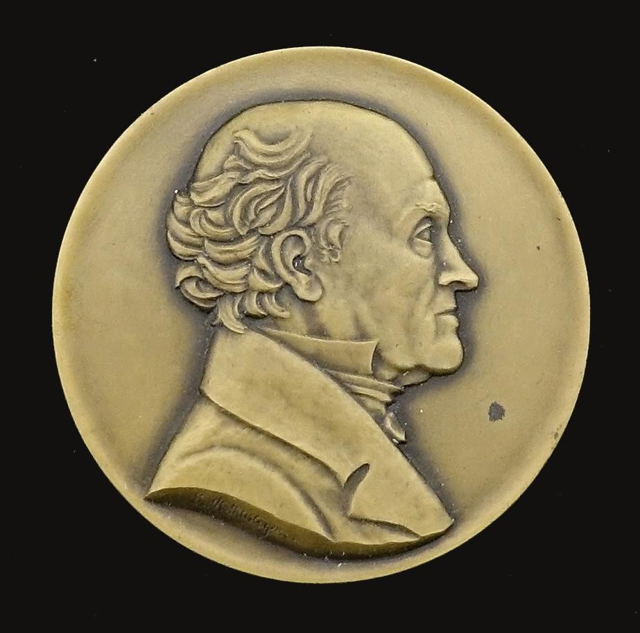 Medaille Abraham Louis Breguet, Uhren-Industrieller, Paris und Neuenburg (1747 - 1823)