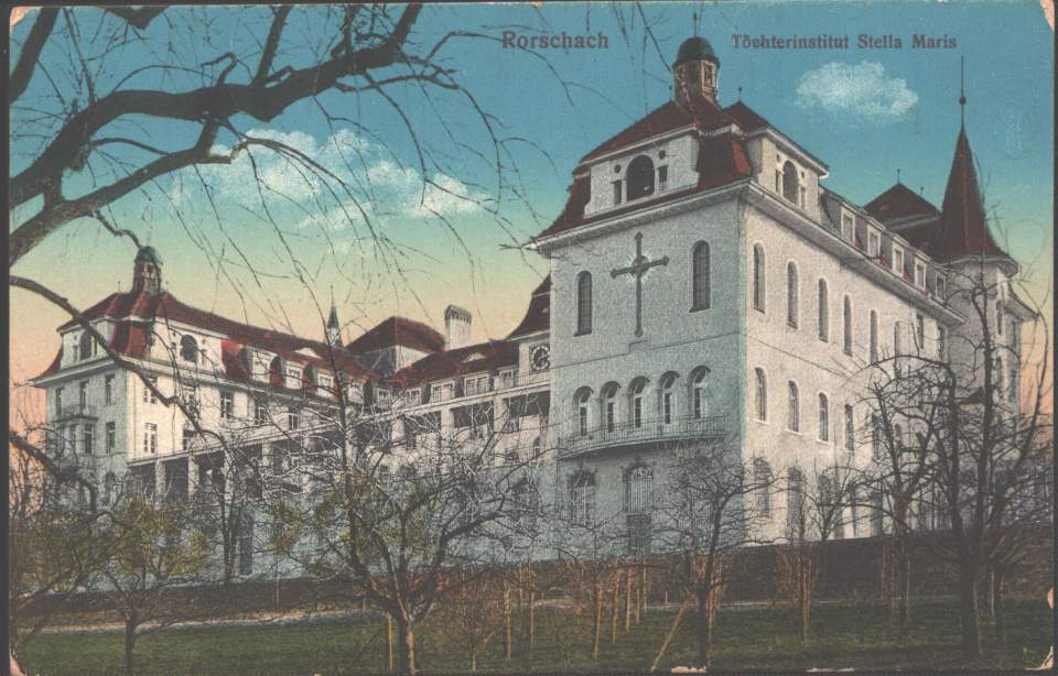 Ansicht Rorschach Töchterinstitut Stella Maris