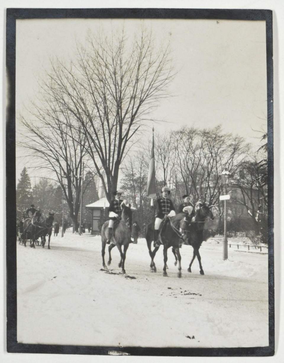 Schlittenpartie 1907
