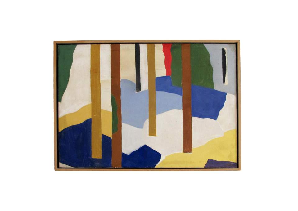 Malerei Kobel Wald