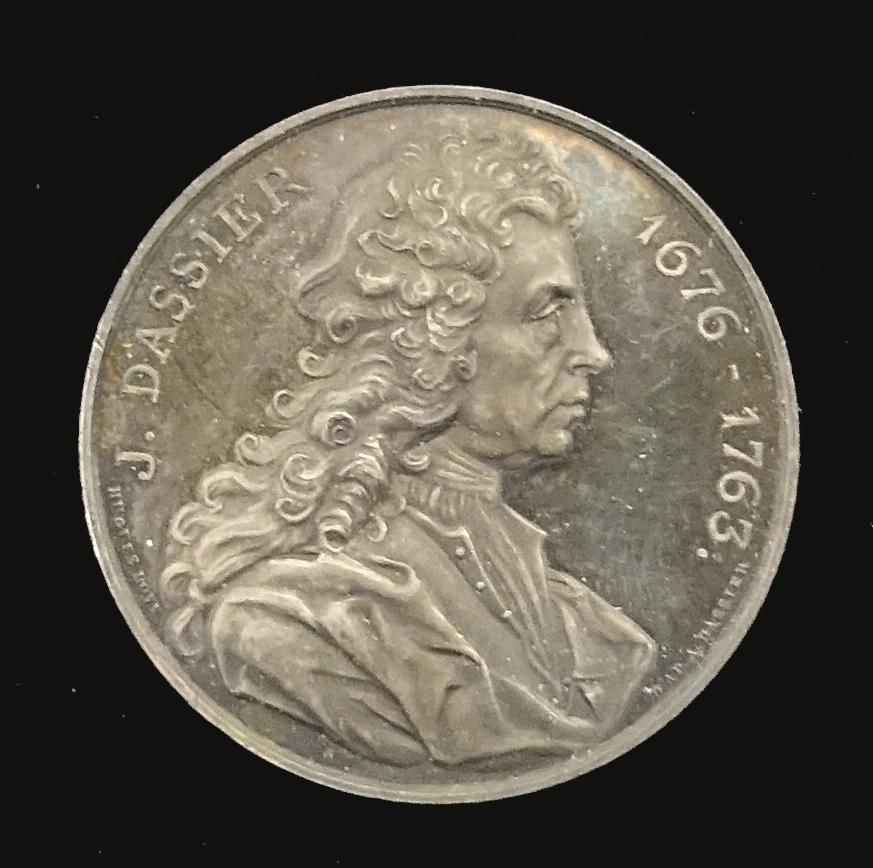 Medaille Jean Dassier, Medailleur, Genf