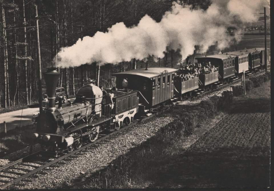 Ansichtskarte Eisenbahn
