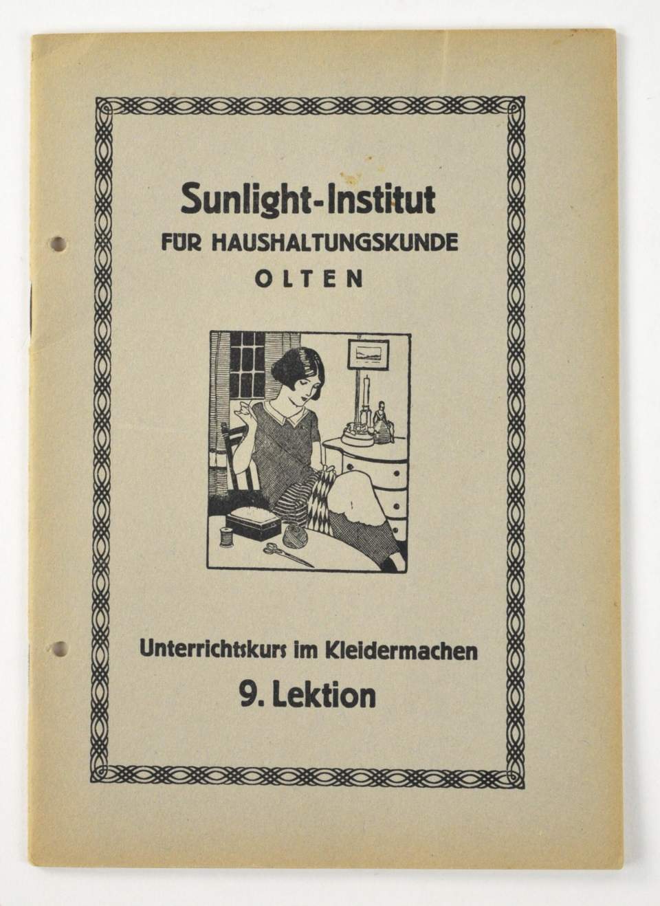 15 Unterrichtshefte für Haushaltungskunde