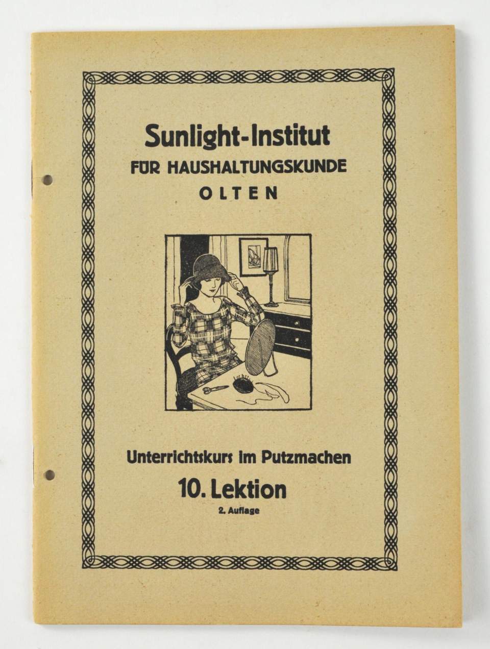 15 Unterrichtshefte für Haushaltungskunde