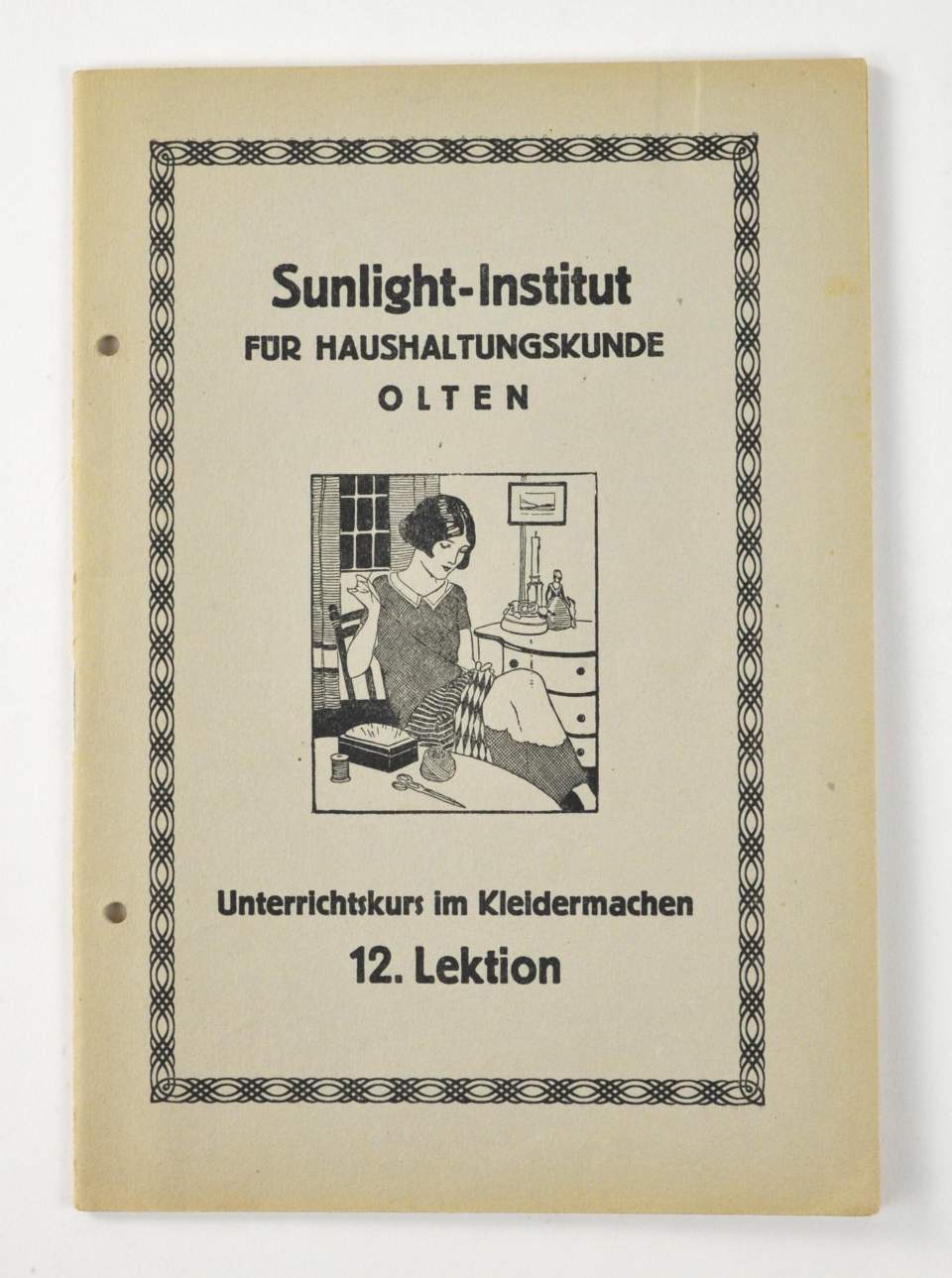 15 Unterrichtshefte für Haushaltungskunde