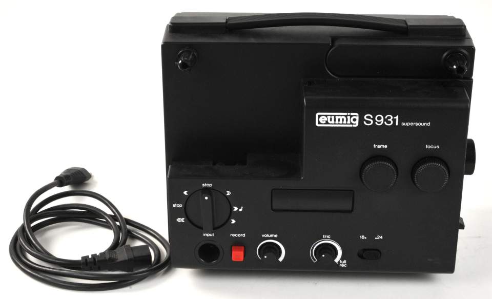 SUPER 8 Film Projector Eumig S931 supersound