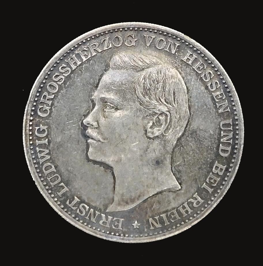Medaille Ernst Ludwig, Grossherzog von Hessen, Kunsthalle Darmstadt