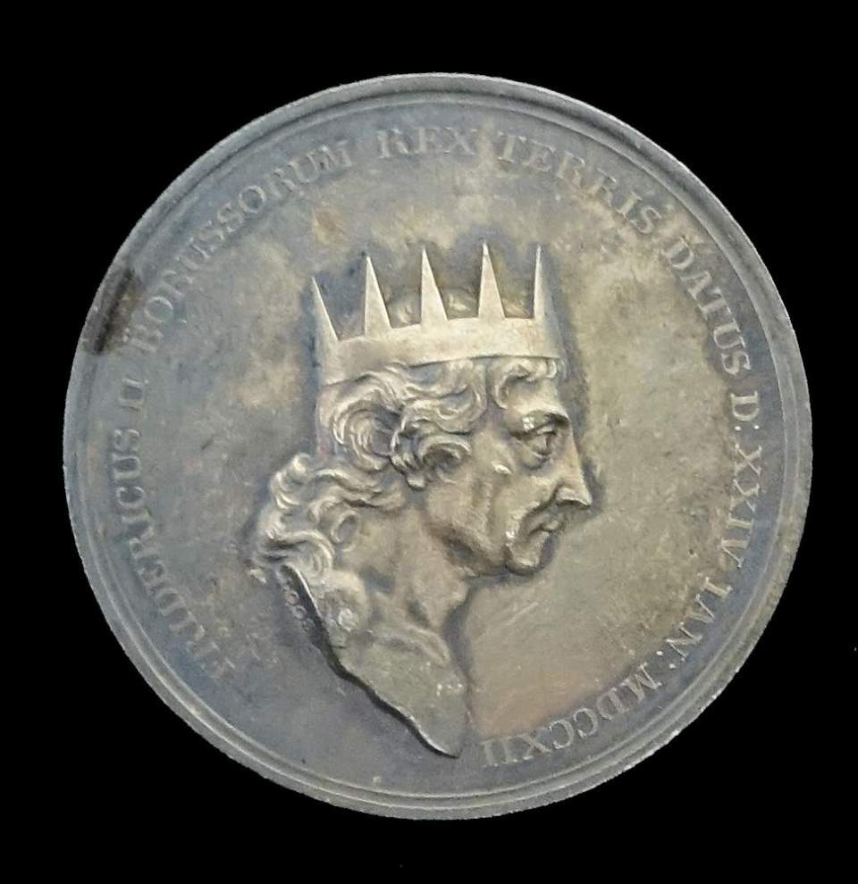 Medaille Tod Friedrichs des Grossen von Preussen
