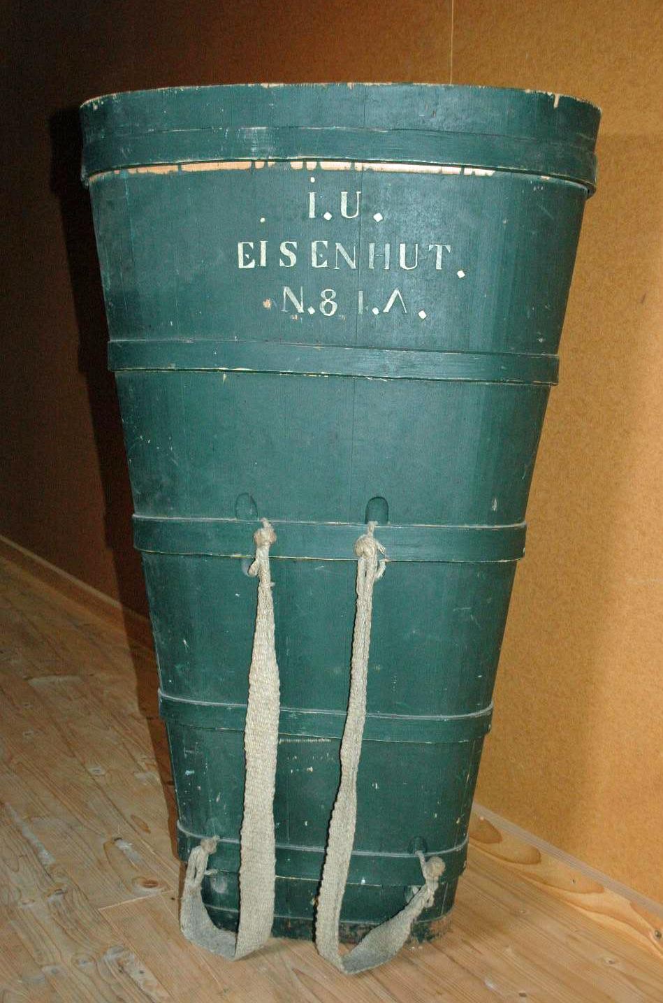 Wasserbütte Betriebsfeuerwehr der Stickereifabrik Eisenhut, Gais, 2. Hälfte 19. Jh.