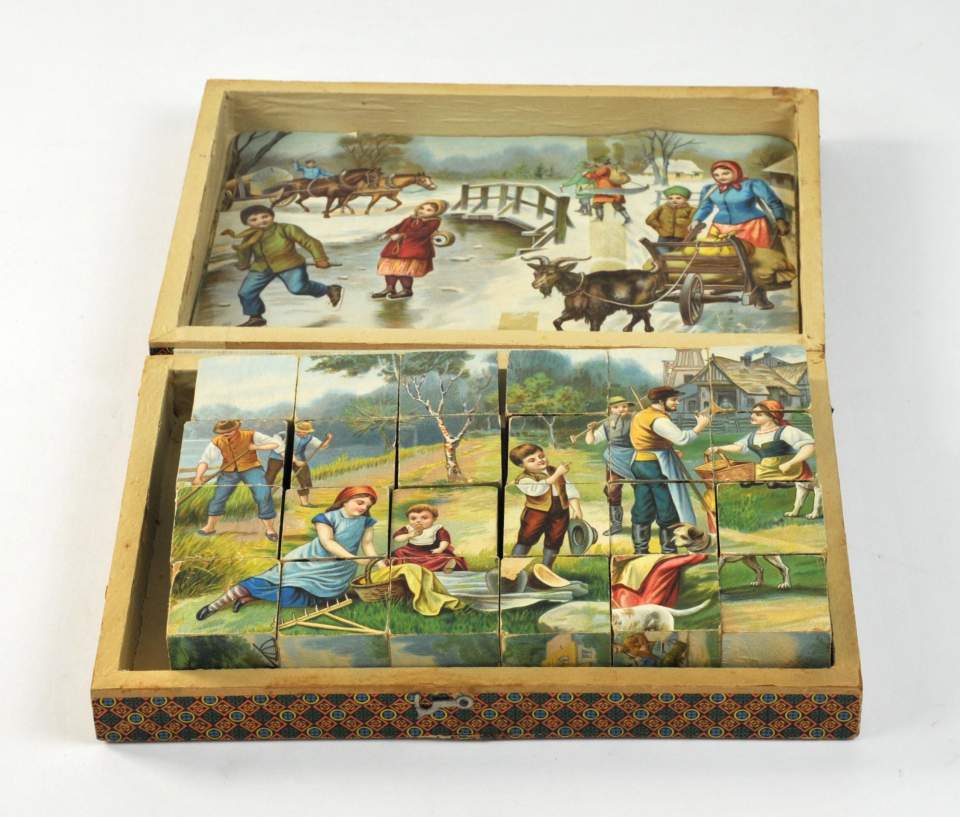 Würfel-Puzzle, Legespiel
