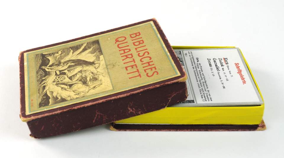 Kartenspiel Biblisches Quartett