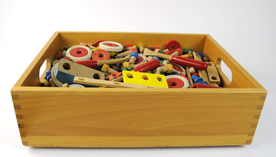Spiel, Holzbaupsiel Baufix