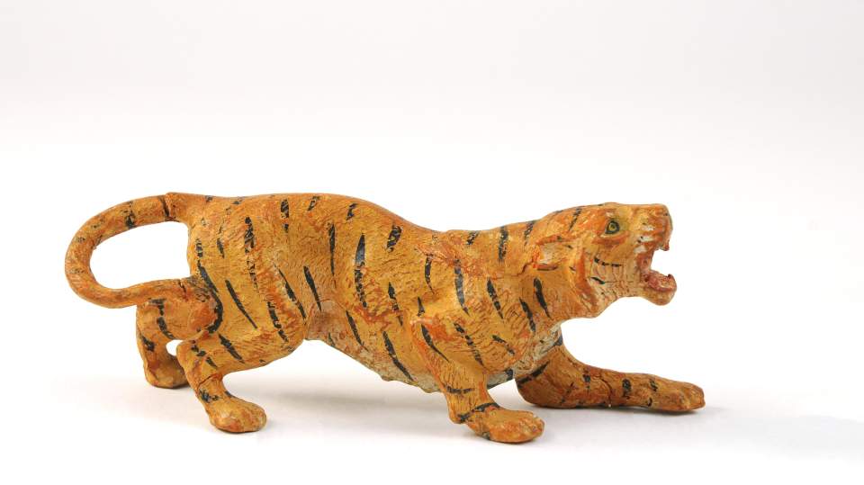 Zoo-Modell: Tiger