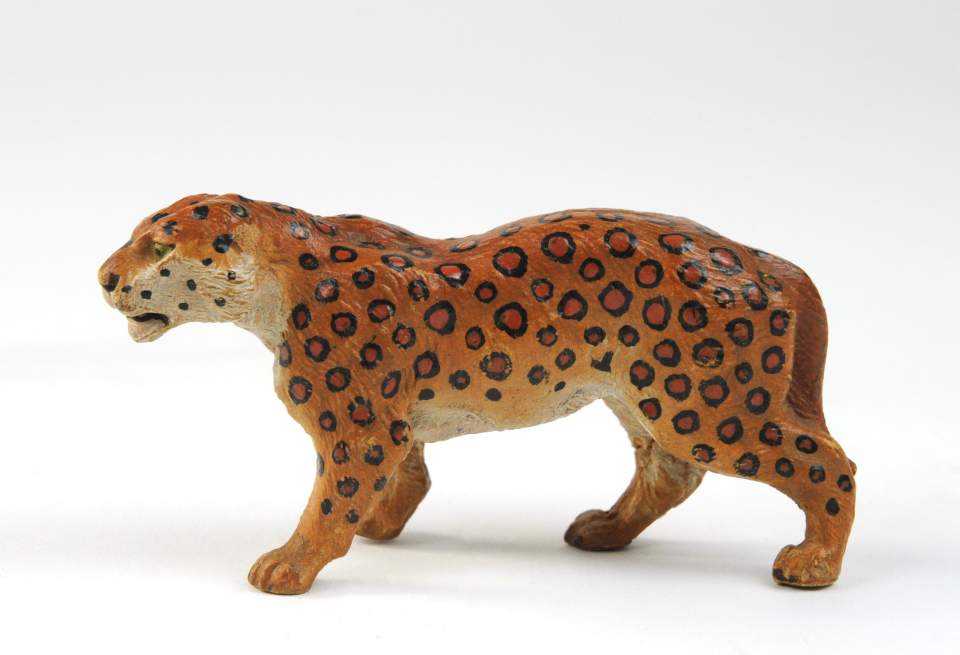 Zoo-Modell: Leopard