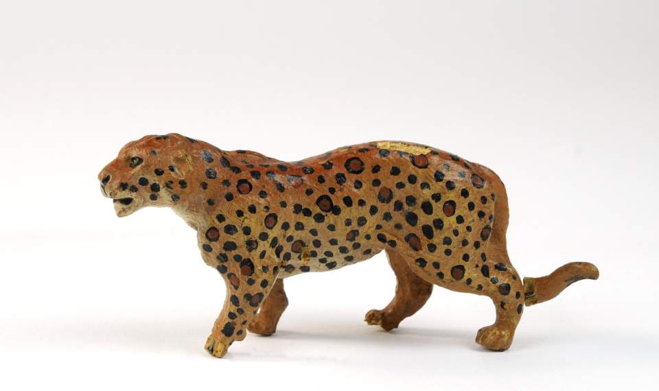 Zoo-Modell: Leopard