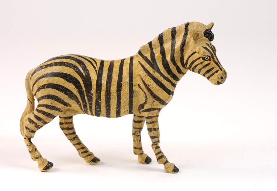 Zoo-Modell: Zebra