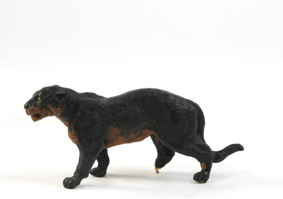 Zoo-Modell: Schwarzer Panther