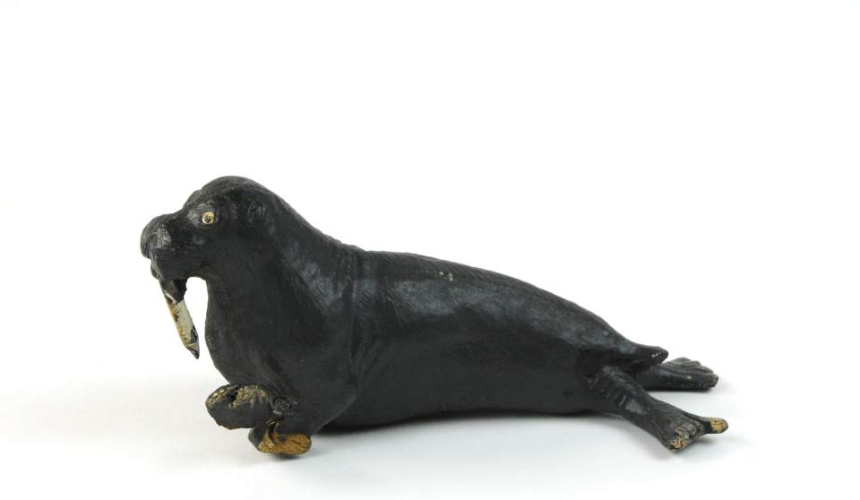 Zoo-Modell: Walross