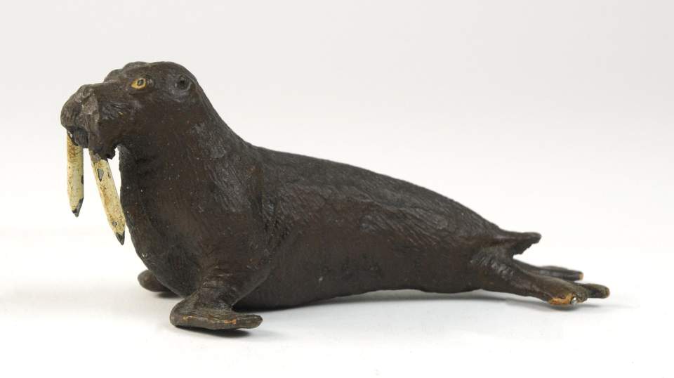 Zoo-Modell: Walross