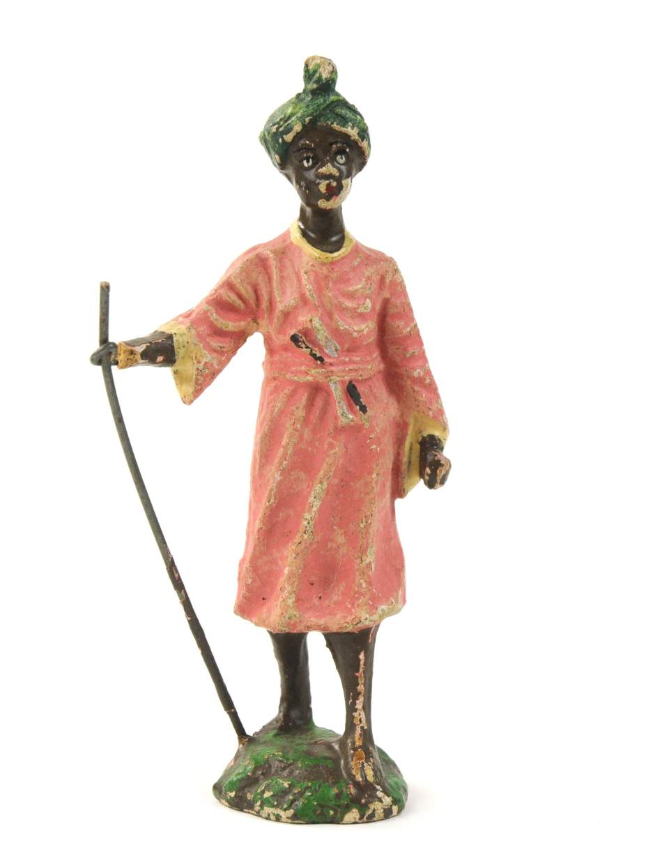 Elastolinfigur: Schwarzer mit Turban