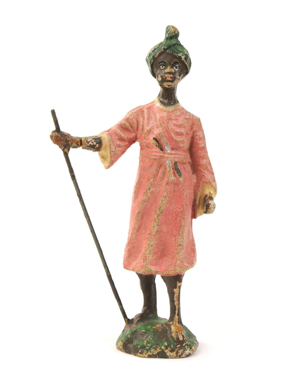 Elastolinfigur: Schwarzer mit Turban