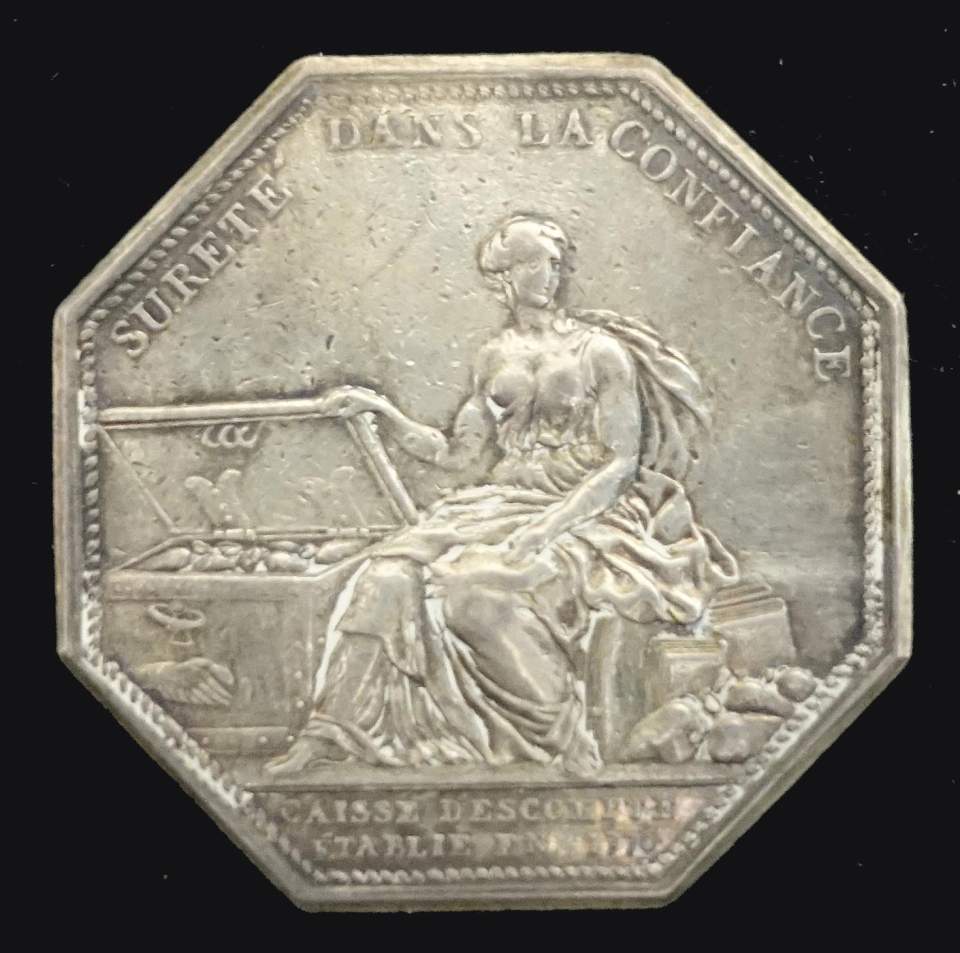 Medaille (Klippe) Caisse d'Escompte