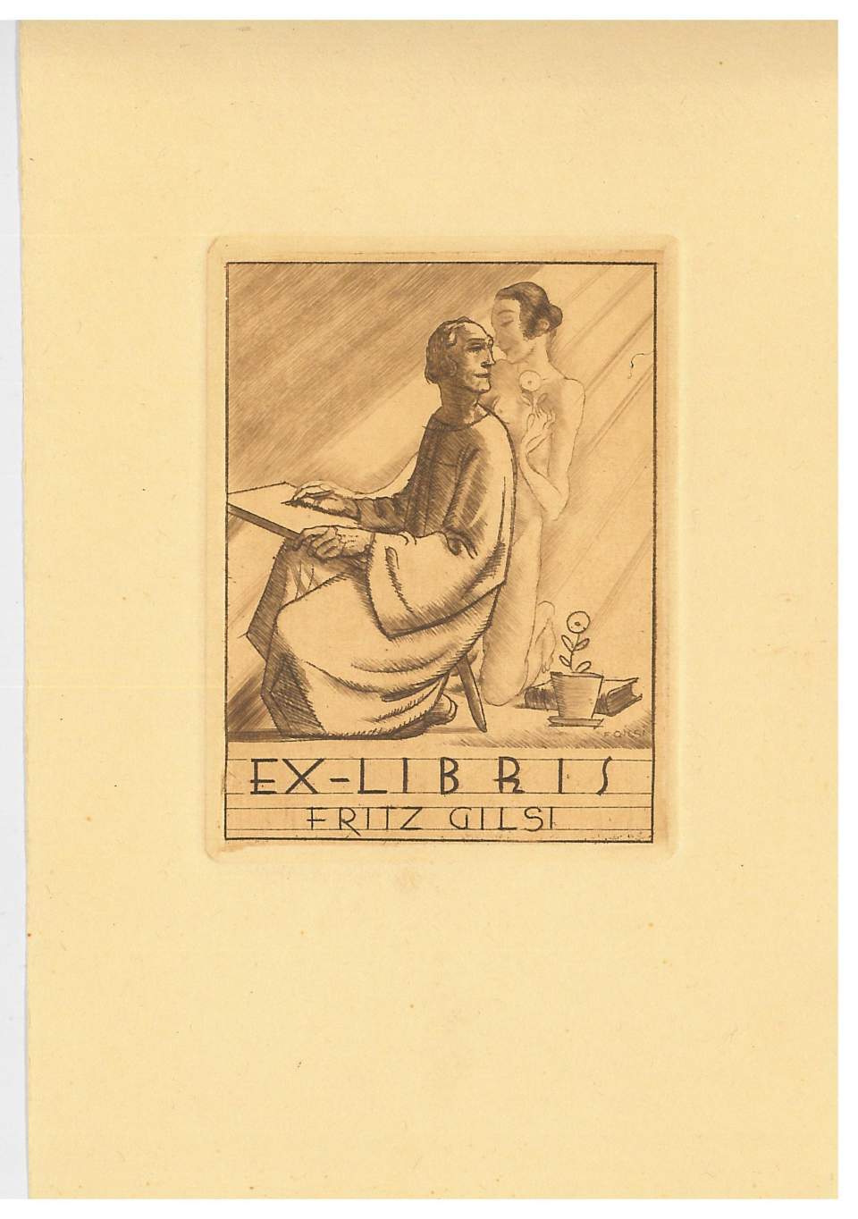 Ex Libris Fritz Gilsi