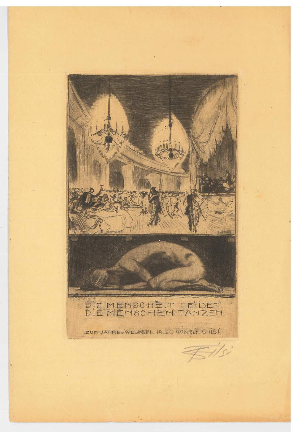 Neujahrsgruss 1920