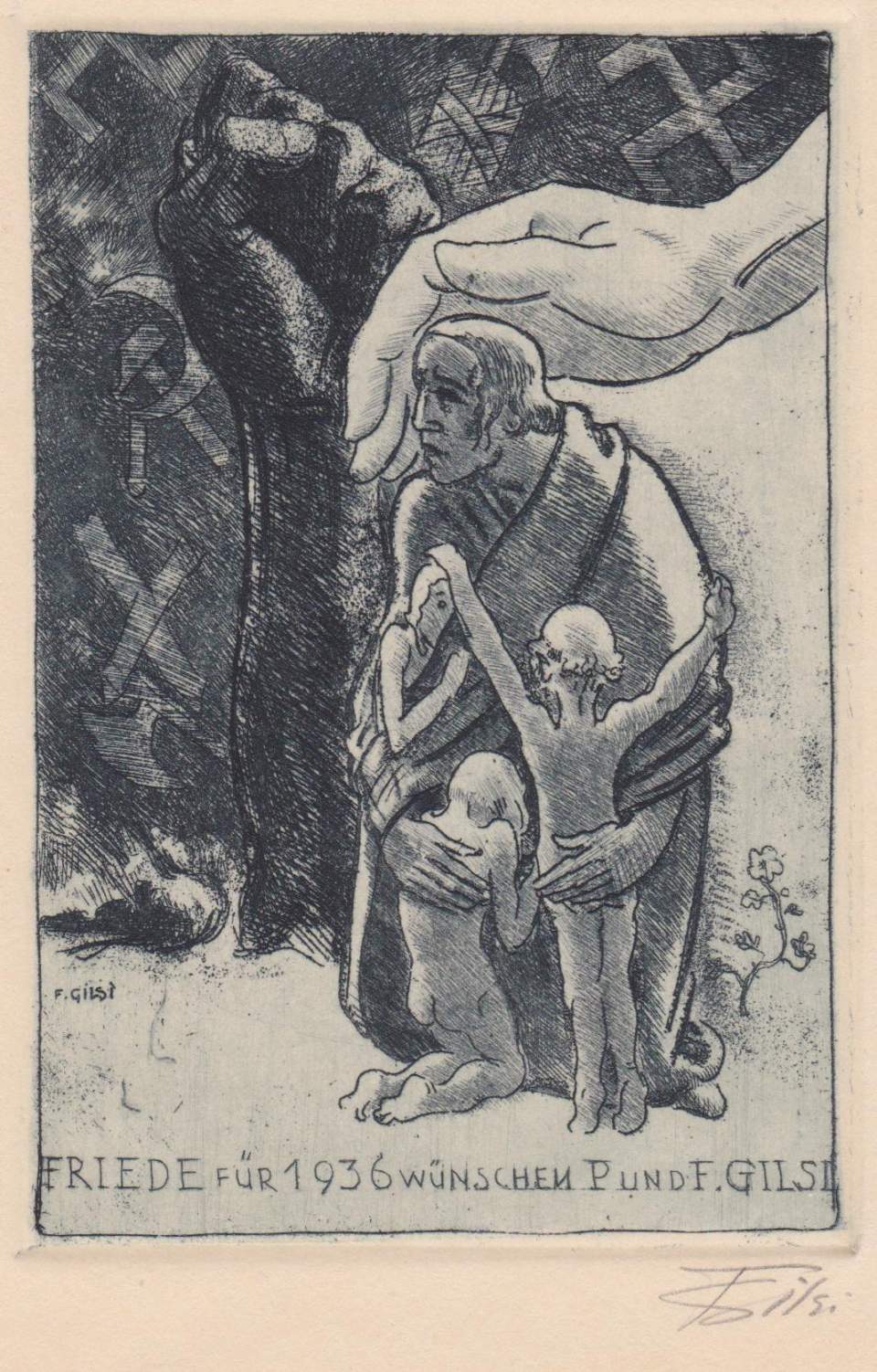 Neujahrsgruss 1936