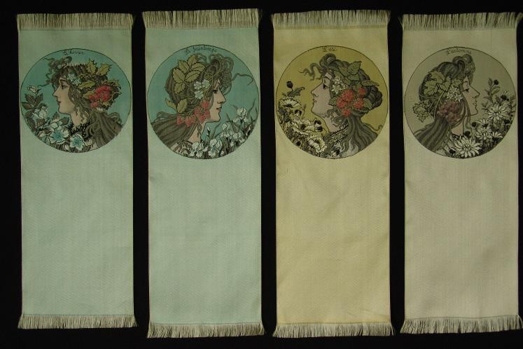 Seide, Mucha Alfons, 1900