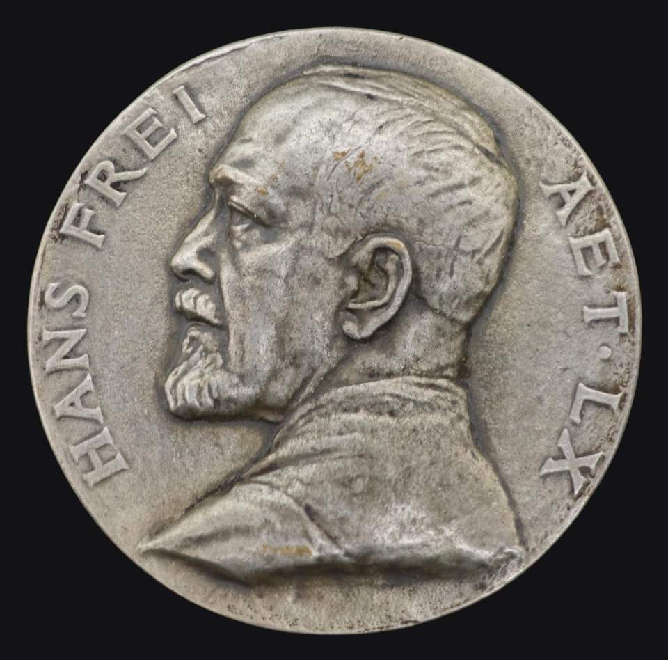 Medaille Hans Frei, Medailleur