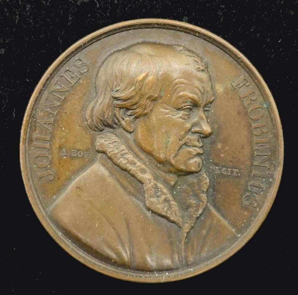 Medaille Joh. Frobenius, Secularfeier der Buchdruckerkunst, Basel