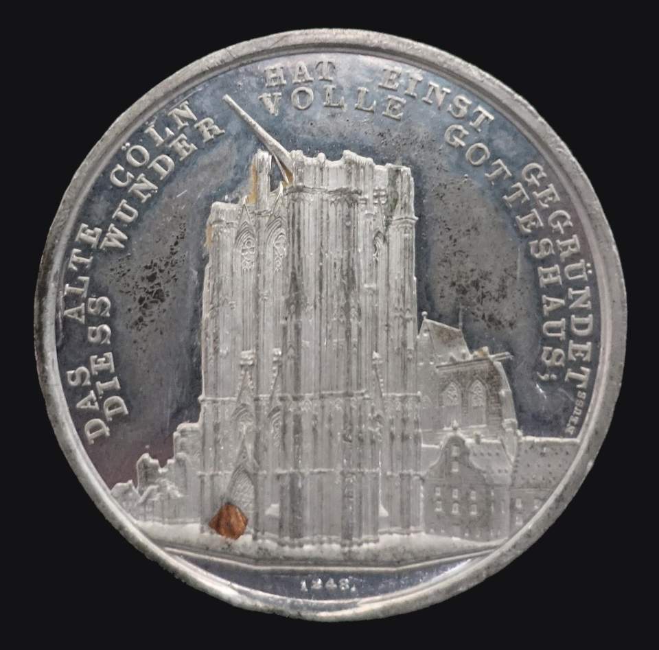Medaille Vollendung des Kölner Domes