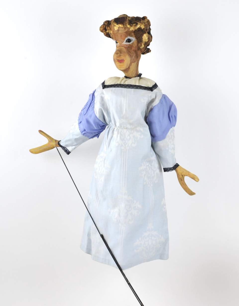 Wurzelfiguren, Stabpuppen, Gretchen
