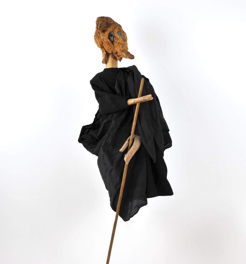 Wurzelfiguren, Stabpuppen, Gretchen