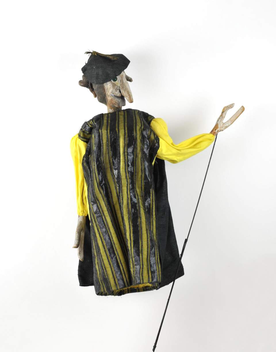 Wurzelfiguren, Stabpuppen